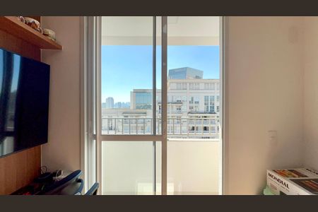 Studio para alugar com 27m², 1 quarto e sem vaga Studio para alugar com 27m², 1 quarto e sem vagaVaranda
