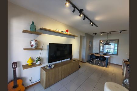 Sala de apartamento à venda com 2 quartos, 82m² em Barra Olímpica, Rio de Janeiro