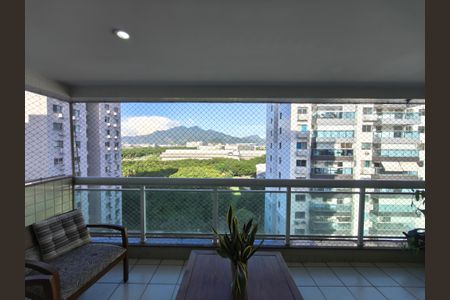 Varanda - Sala de apartamento à venda com 2 quartos, 82m² em Barra Olímpica, Rio de Janeiro