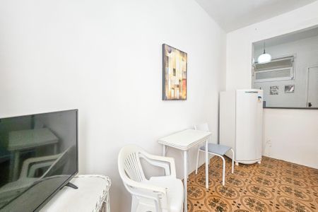 sala de apartamento para alugar com 1 quarto, 35m² em Centro, Guarujá