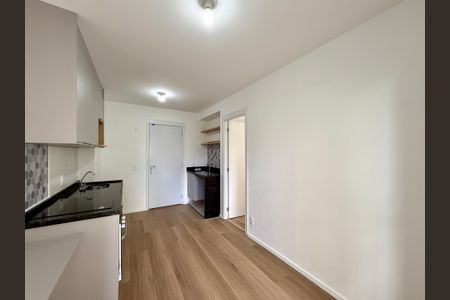 Sala de apartamento para alugar com 1 quarto, 27m² em Campo Belo, São Paulo