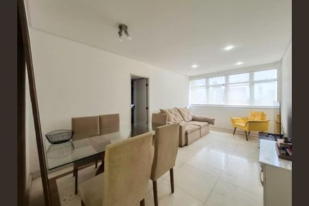 Sala de apartamento à venda com 3 quartos, 112m² em Funcionários, Belo Horizonte