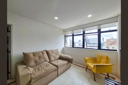 Sala de apartamento à venda com 3 quartos, 112m² em Funcionários, Belo Horizonte
