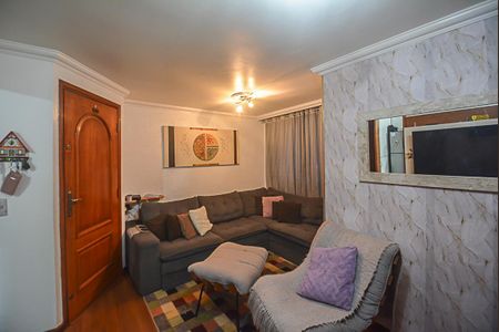 Sala de apartamento à venda com 3 quartos, 75m² em Demarchi, São Bernardo do Campo