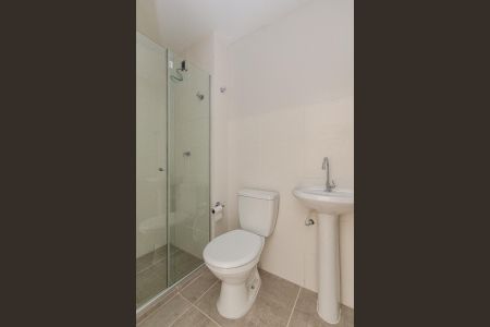 Banheiro de apartamento para alugar com 1 quarto, 30m² em Cidade Baixa, Porto Alegre