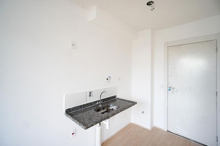 Cozinha de apartamento para alugar com 1 quarto, 25m² em Tatuapé, São Paulo
