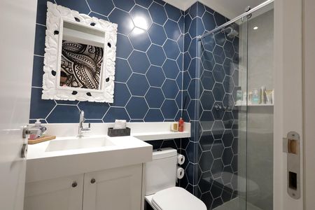 Apartamento à venda com 65m², 2 quartos e 1 vagaBanheiro