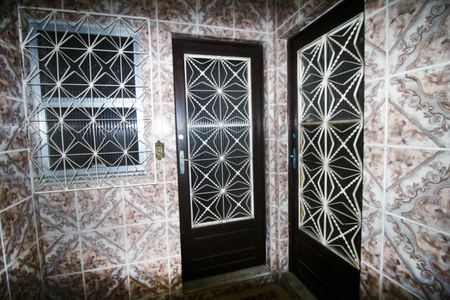 Casa para alugar com 60m², 2 quartos e sem vagaFachada interna