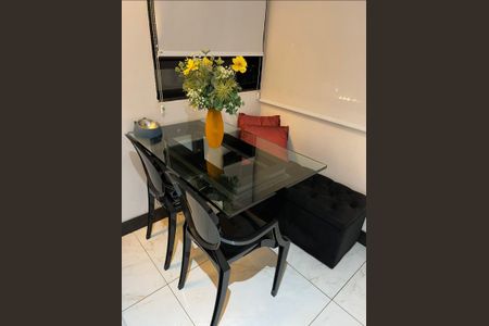 Sala de jantar de apartamento para alugar com 2 quartos, 40m² em Campestre, Santo André
