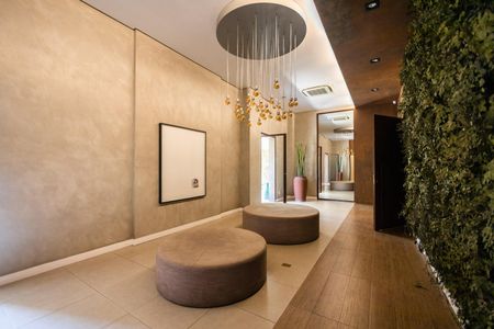 Apartamento para alugar com 88m², 2 quartos e 2 vagasHall social