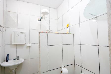 Banheiro de casa para alugar com 1 quarto, 50m² em Jardim Cerqueira Leite, Mauá