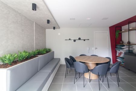 Apartamento para alugar com 46m², 2 quartos e sem vagaÁrea comum - Salão de festas