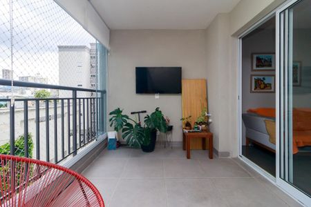 Sala - Varanda de apartamento à venda com 3 quartos, 83m² em Santo Amaro, São Paulo