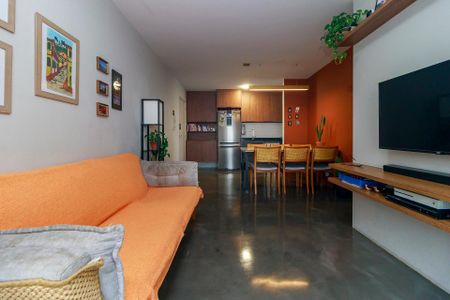 Sala de apartamento à venda com 3 quartos, 83m² em Santo Amaro, São Paulo