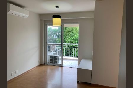 Sala de apartamento para alugar com 2 quartos, 62m² em Indianópolis, São Paulo