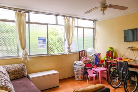 Sala de apartamento à venda com 3 quartos, 80m² em Pilares, Rio de Janeiro