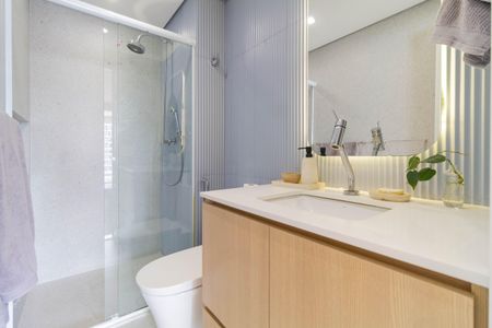 Apartamento à venda com 93m², 2 quartos e 2 vagas Apartamento à venda com 93m², 2 quartos e 2 vagasBanheiro