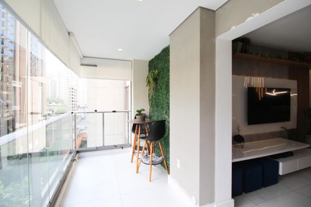 Apartamento à venda com 71m², 1 quarto e 1 vagaVaranda