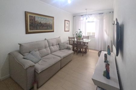 Sala de apartamento para alugar com 2 quartos, 78m² em Boqueirão, Santos