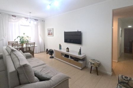 Sala de apartamento para alugar com 2 quartos, 78m² em Boqueirão, Santos