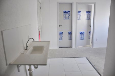 Apartamento à venda com 31m², 2 quartos e sem vagaDetalhe - Cozinha Americana