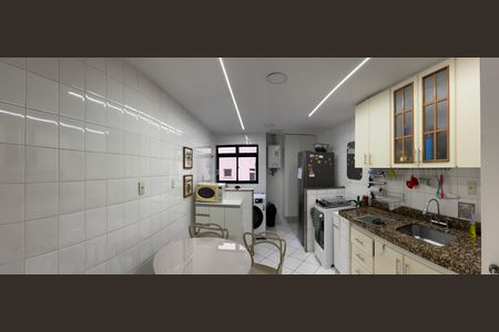 Apartamento para alugar com 119m², 3 quartos e 2 vagasCozinha e Área de Serviço