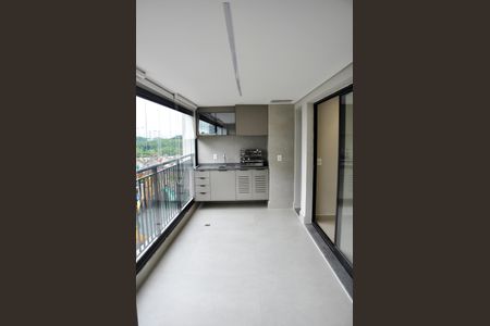 Apartamento para alugar com 87m², 3 quartos e 2 vagasDetalhe - Varanda da Sala e Sala de Jantar