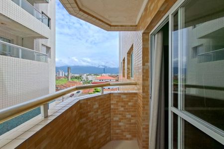 Sacada  de apartamento para alugar com 1 quarto, 38m² em Vila Tupi, Praia Grande