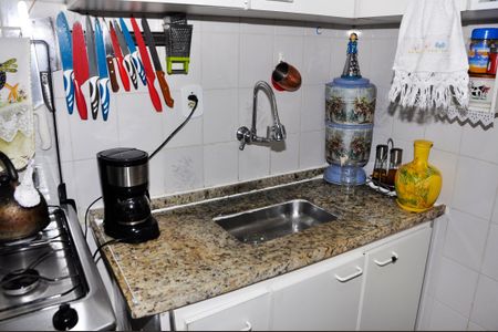 Apartamento à venda com 49m², 2 quartos e 1 vagaDetalhe - Cozinha