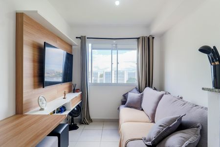 Sala de apartamento para alugar com 1 quarto, 27m² em Jardim Mirante, São Paulo