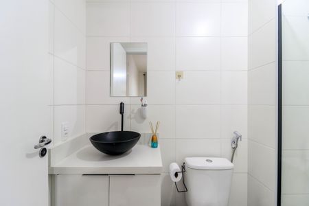Apartamento para alugar com 27m², 1 quarto e sem vagaBanheiro da Suíte