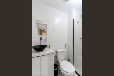 Apartamento para alugar com 27m², 1 quarto e sem vagaBanheiro da Suíte