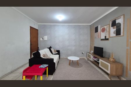 Sala de apartamento à venda com 2 quartos, 100m² em Vila Guarará, Santo André