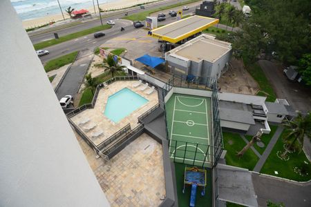 Vista da Varanda de apartamento para alugar com 1 quarto, 55m² em Barra da Tijuca, Rio de Janeiro