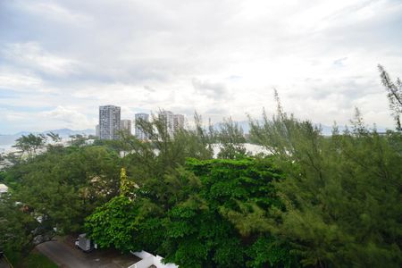Vista da Varanda de apartamento para alugar com 1 quarto, 55m² em Barra da Tijuca, Rio de Janeiro