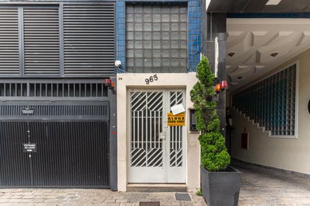 Studio para alugar com 28m², 1 quarto e sem vaga Studio para alugar com 28m², 1 quarto e sem vagaFachada