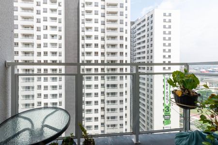 Varanda da Sala de apartamento para alugar com 2 quartos, 51m² em Santo Cristo, Rio de Janeiro