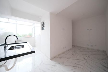 Sala/Cozinha de apartamento para alugar com 1 quarto, 65m² em Vila Marieta, São Paulo