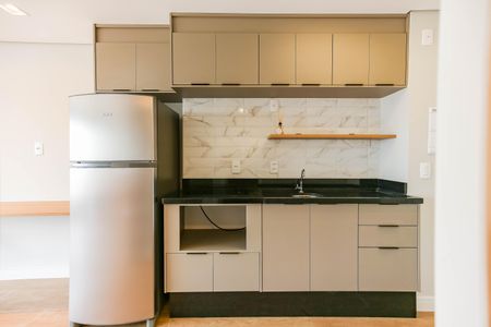 Studio para alugar com 25m², 1 quarto e sem vagaStudio - Quarto e Cozinha