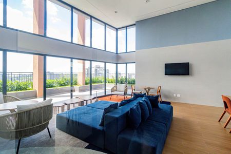 Apartamento para alugar com 25m², 1 quarto e sem vagaÁrea comum - Salão de festas