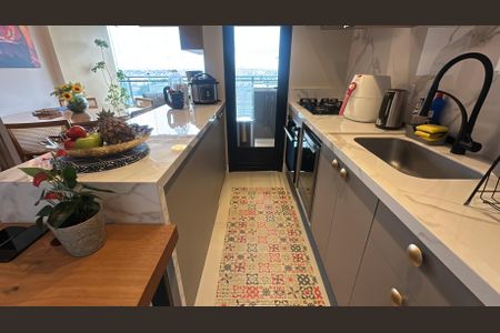 Apartamento à venda com 87m², 3 quartos e 2 vagasCozinha