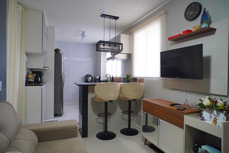 Sala de apartamento à venda com 2 quartos, 40m² em Santa Fé, Porto Alegre