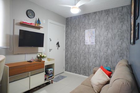 Sala de apartamento à venda com 2 quartos, 40m² em Santa Fé, Porto Alegre
