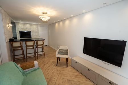 Sala de apartamento à venda com 1 quarto, 45m² em Petrópolis, Porto Alegre