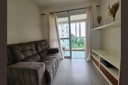 Sala de apartamento para alugar com 1 quarto, 37m² em Santo Amaro, São Paulo