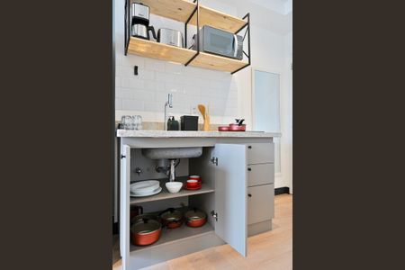 Apartamento para alugar com 31m², 1 quarto e sem vaga Apartamento para alugar com 31m², 1 quarto e sem vagaCozinha