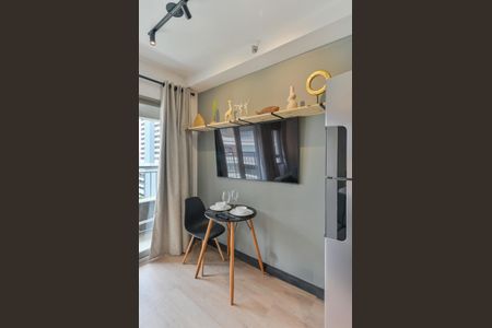 Sala de apartamento para alugar com 1 quarto, 31m² em Perdizes, São Paulo