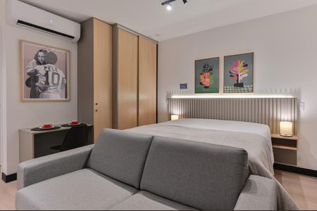 Sala de apartamento para alugar com 1 quarto, 31m² em Perdizes, São Paulo
