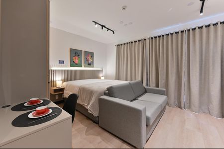 Sala de apartamento para alugar com 1 quarto, 31m² em Perdizes, São Paulo