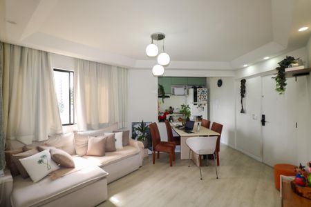 Sala de apartamento à venda com 3 quartos, 70m² em Vila Diadema, Diadema